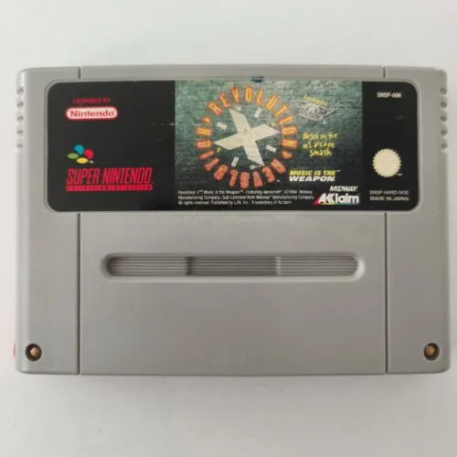 Revolution X Super Nintendo Entertainment System