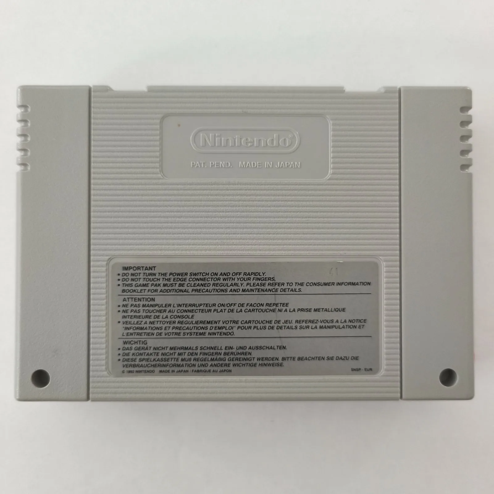 Super Soccer Super Nintendo – Bild 2