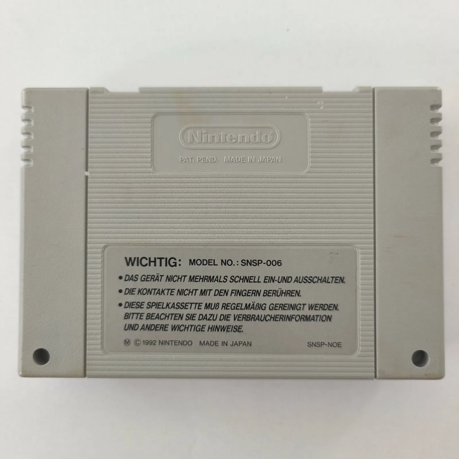 Home Alone Super Nintendo, Ansicht 2