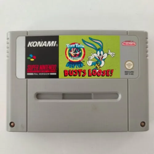 Tiny Toon Adventures Buster Busts Loose! Super Nintendo