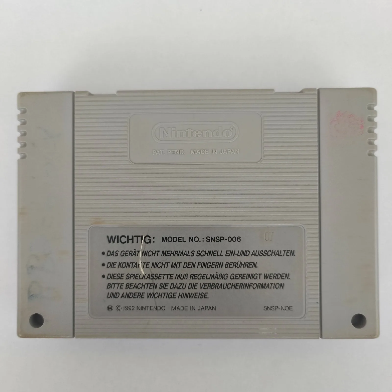 Jimmy Connors Pro Tennis Tour Super Nintendo – Bild 2