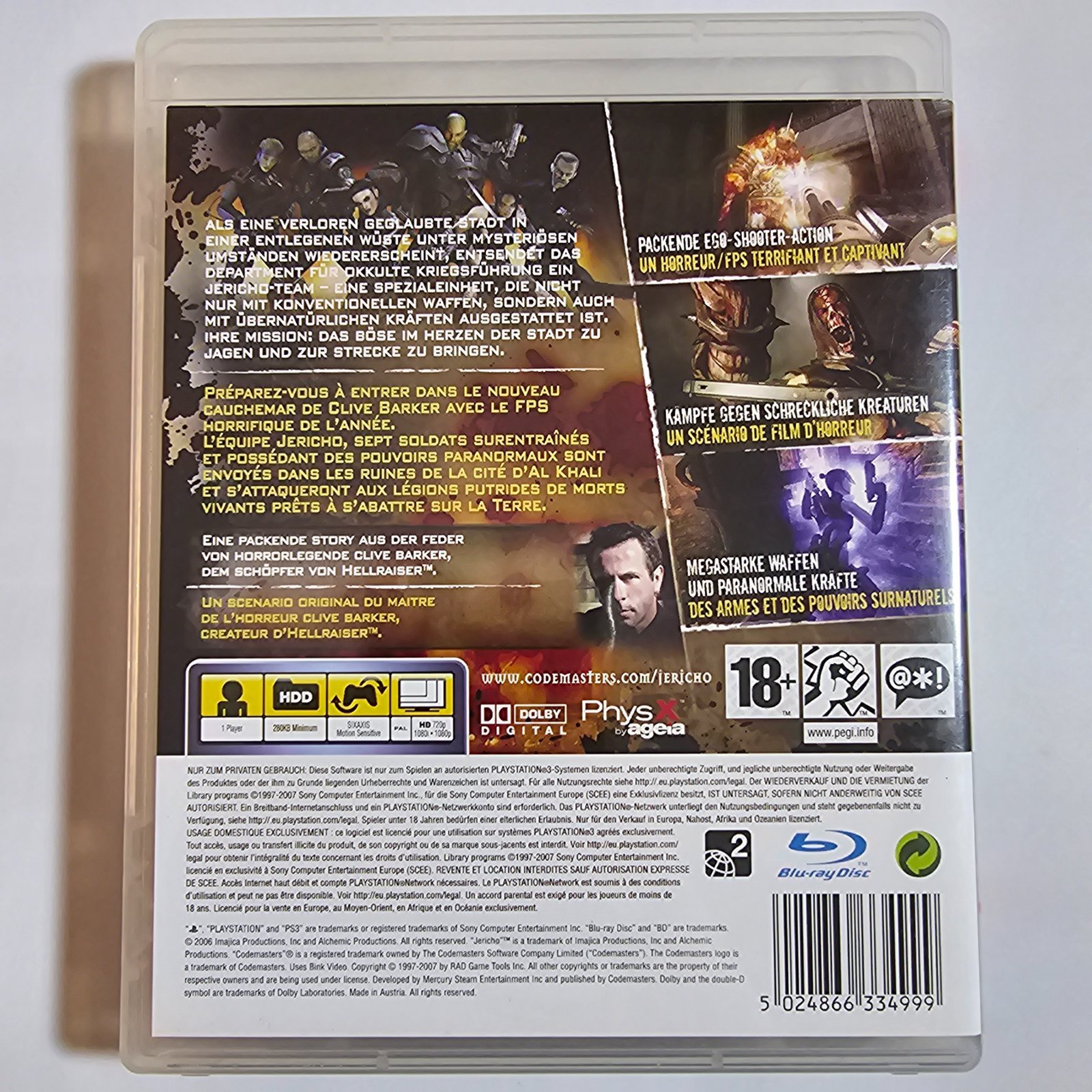 Clive Barker's Jericho PlayStation 3 – Bild 2