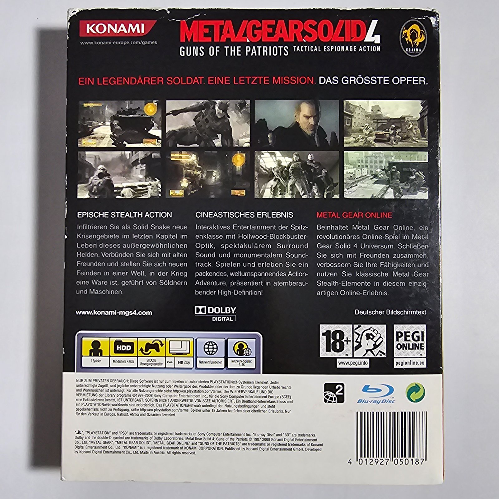Metal Gear Solid 4 Guns of the Patriots PlayStation 3 – Bild 2