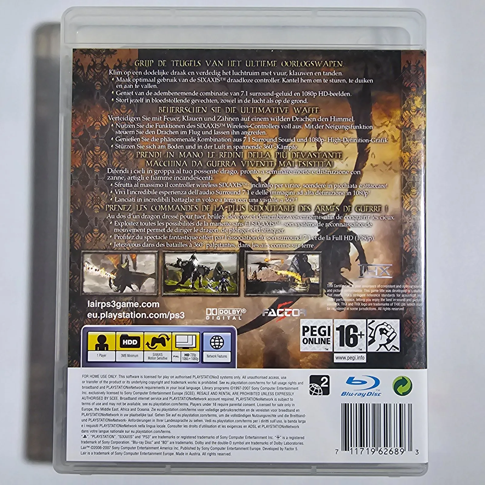 Lair PlayStation 3, Ansicht 2