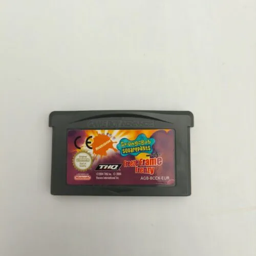 SpongeBob SquarePants and Friends in Freeze Frame Frenzy Game Boy Advance
