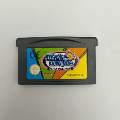 WarioWare, Inc. Minigame Mania Game Boy Advance