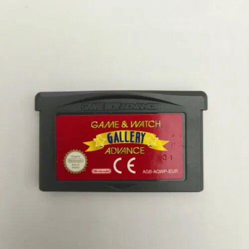 Game & Watch Gallery Advance Game Boy Advance
