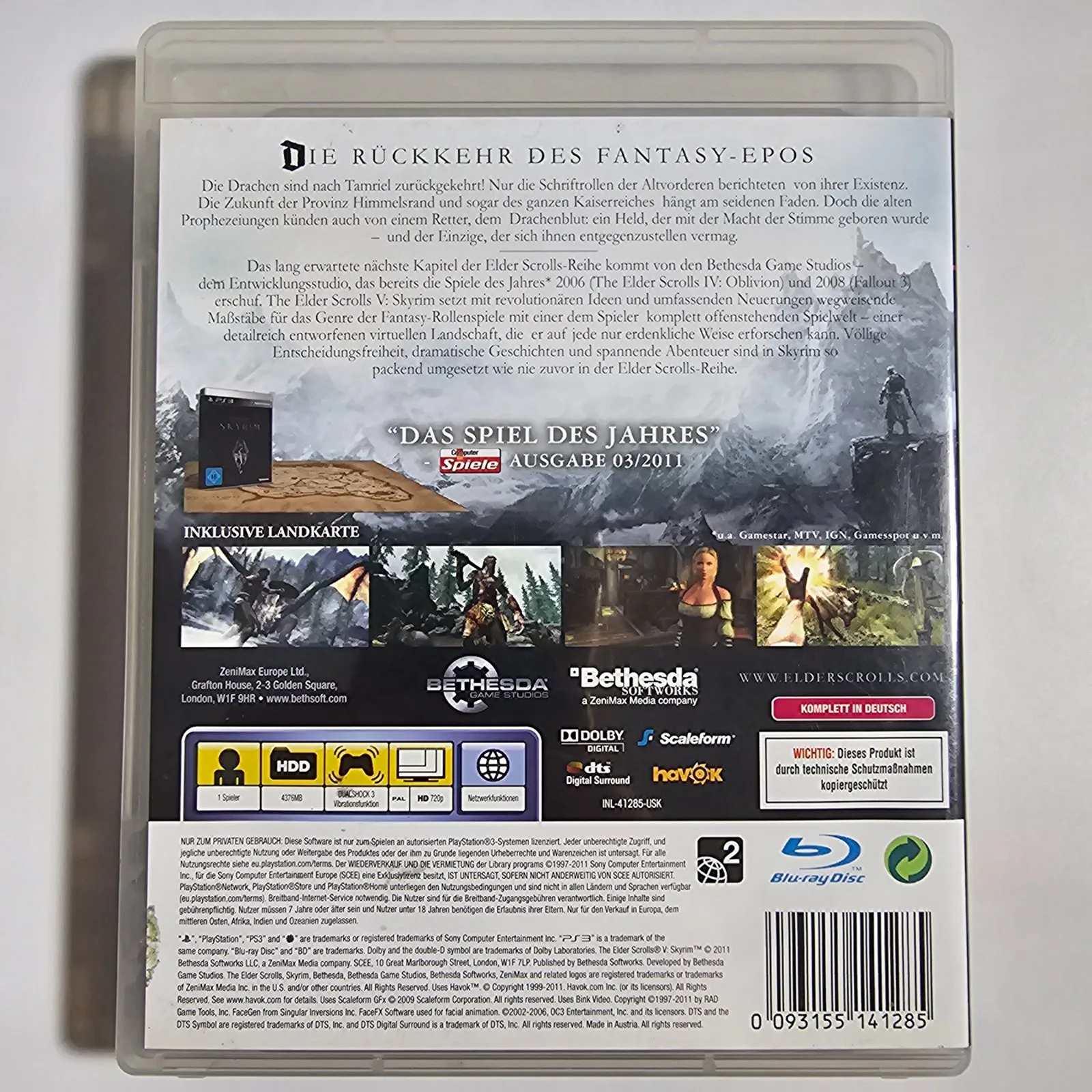The Elder Scrolls V Skyrim PlayStation 3 – Bild 2