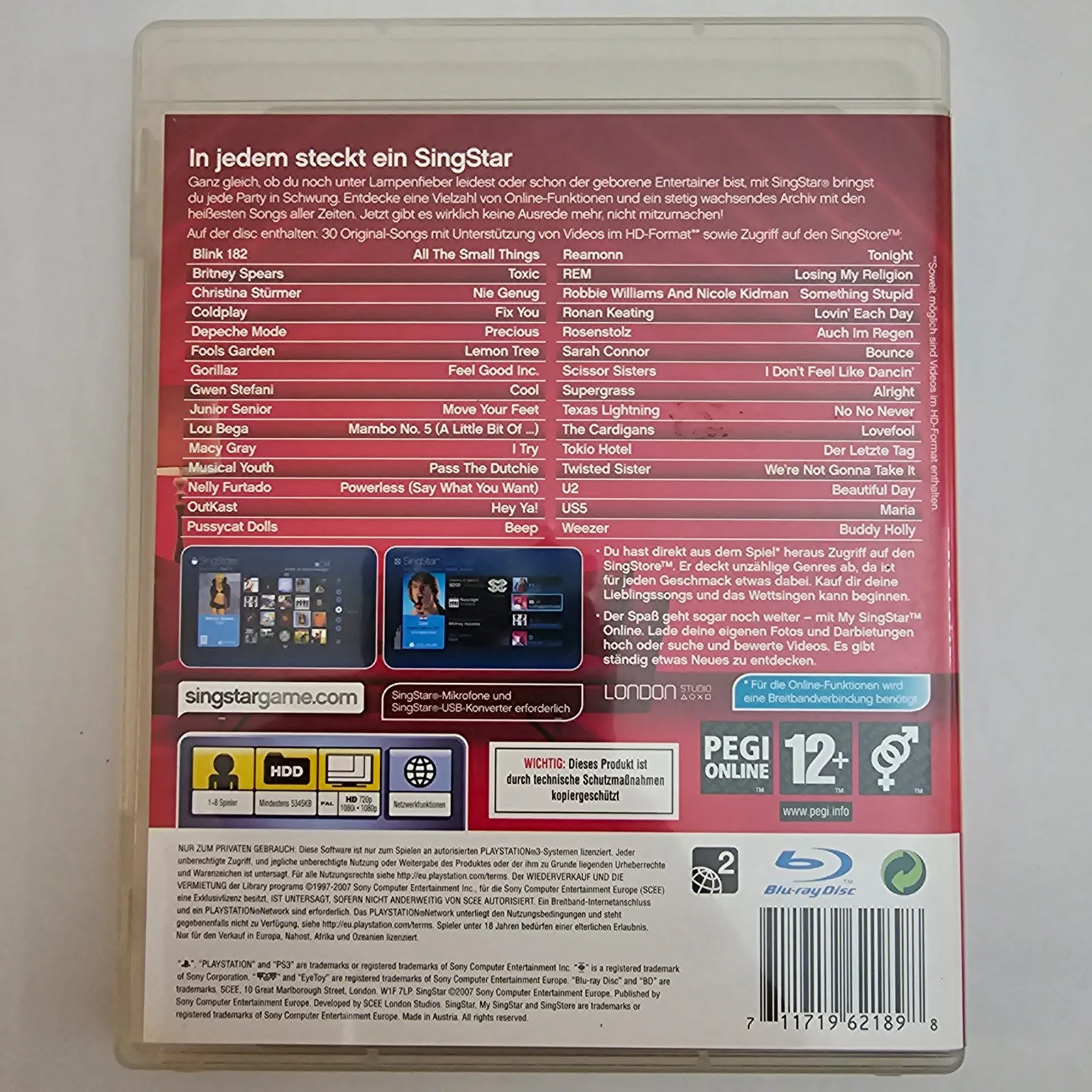 SingStar + SingStore PlayStation 3, Ansicht 2