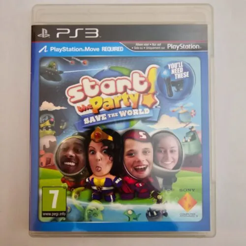 Start the Party Save the World PlayStation 3