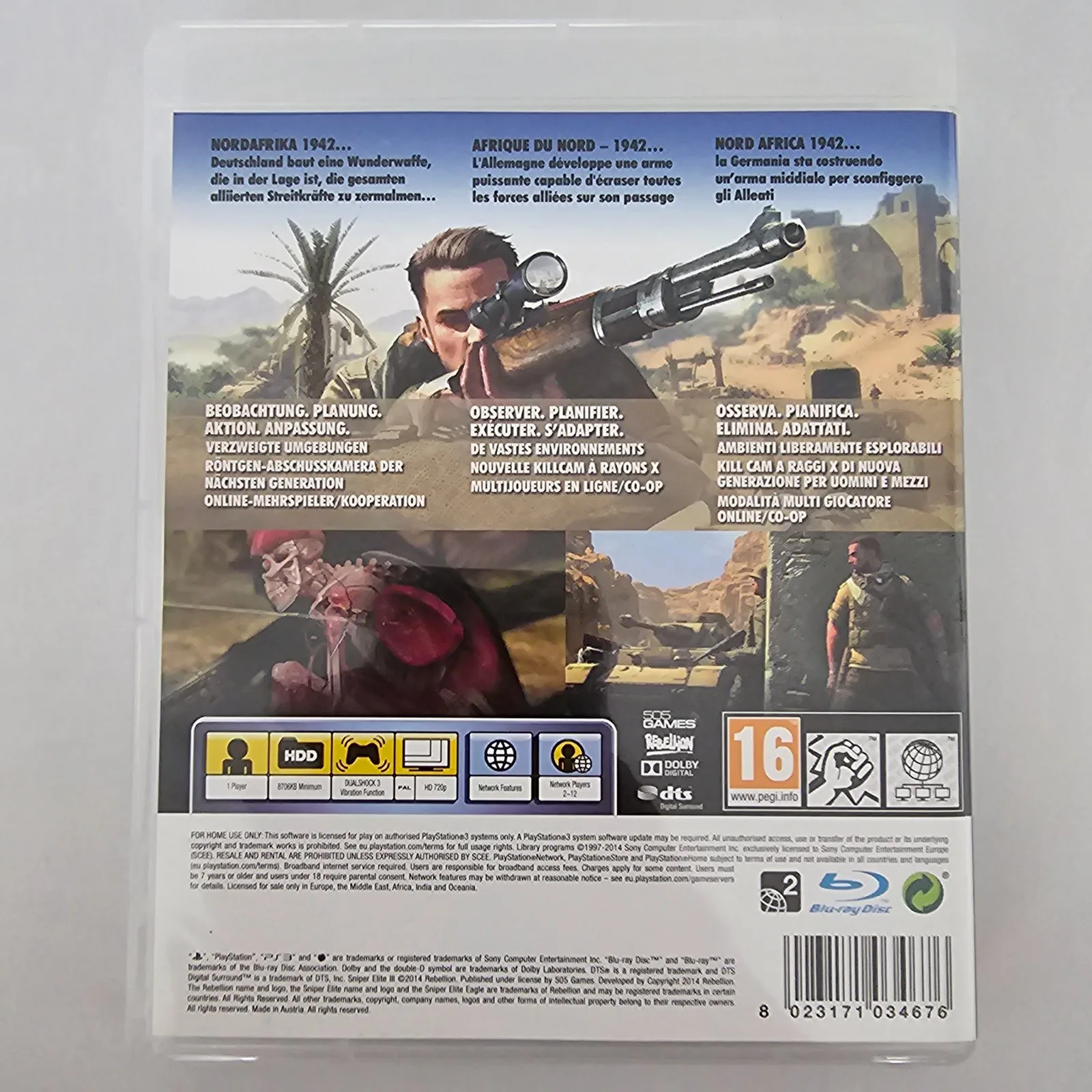 Sniper Elite III Afrika PlayStation 3 – Bild 2