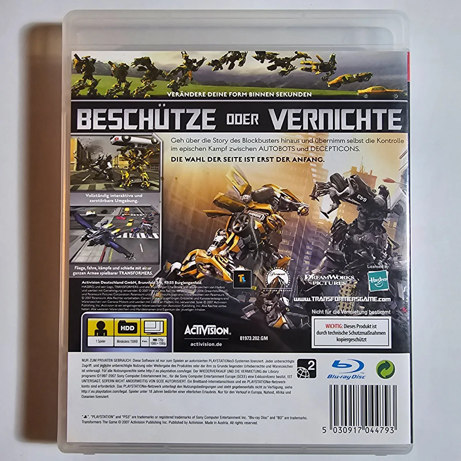 Transformers The Game PlayStation 3 – Bild 2