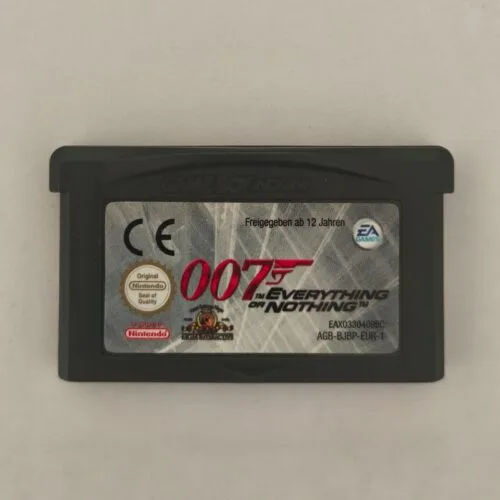 007 Everything or Nothing Game Boy Advance