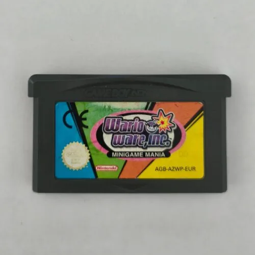 WarioWare, Inc. Minigame Mania Game Boy Advance