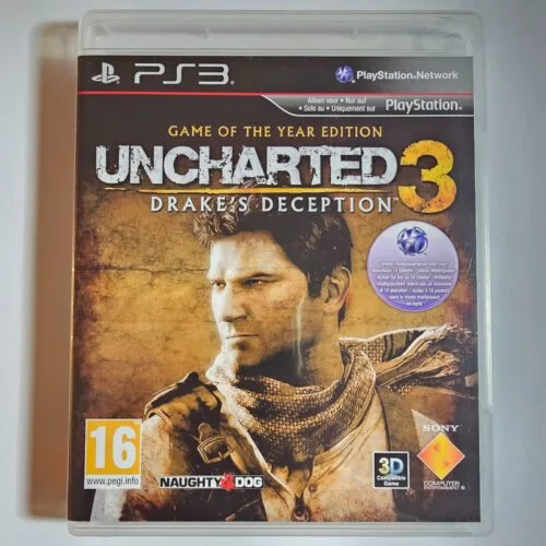 Uncharted 3 Drake’s Deception Game of the Year Edition PlayStation 3