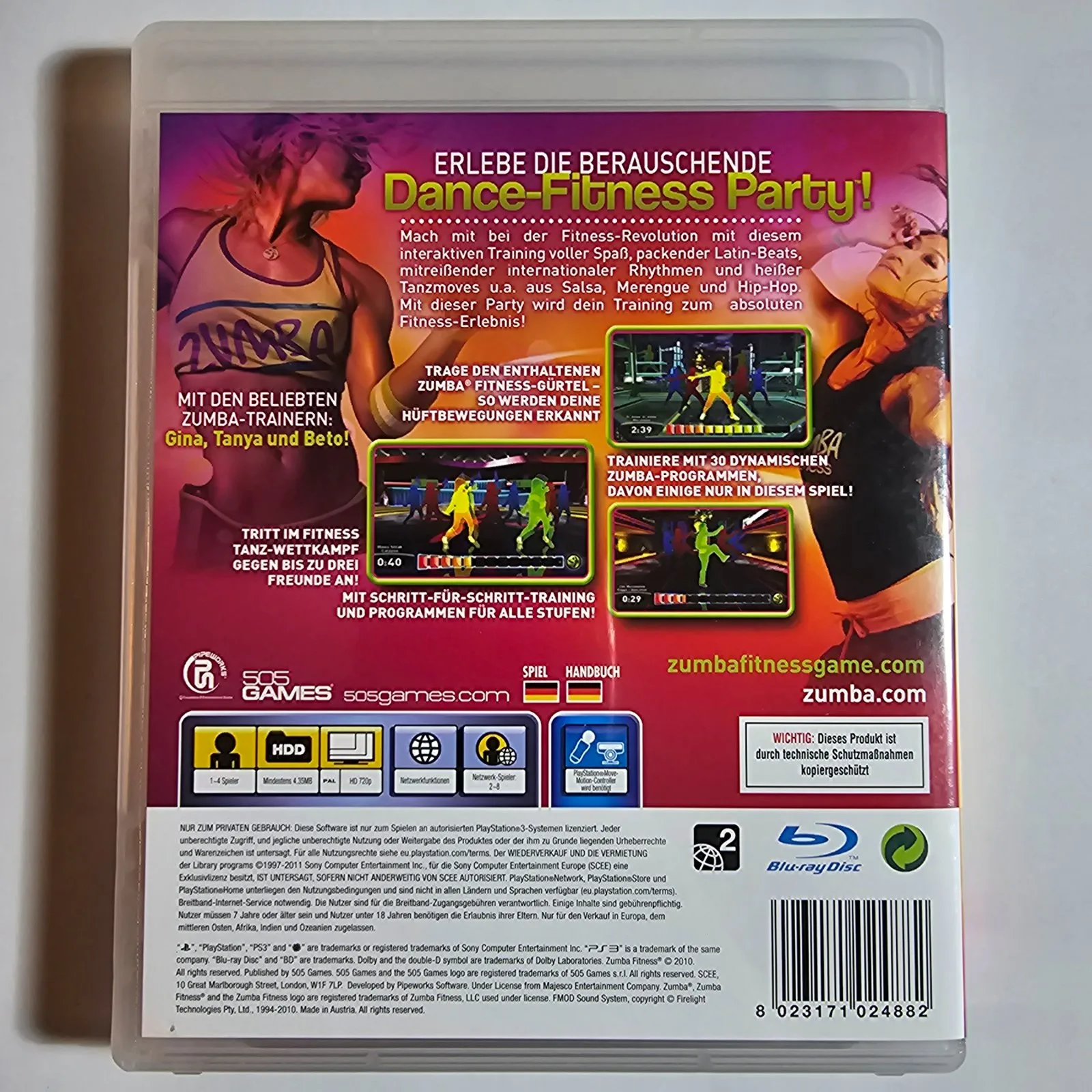 Zumba Fitness Join the Party PlayStation 3, Ansicht 2