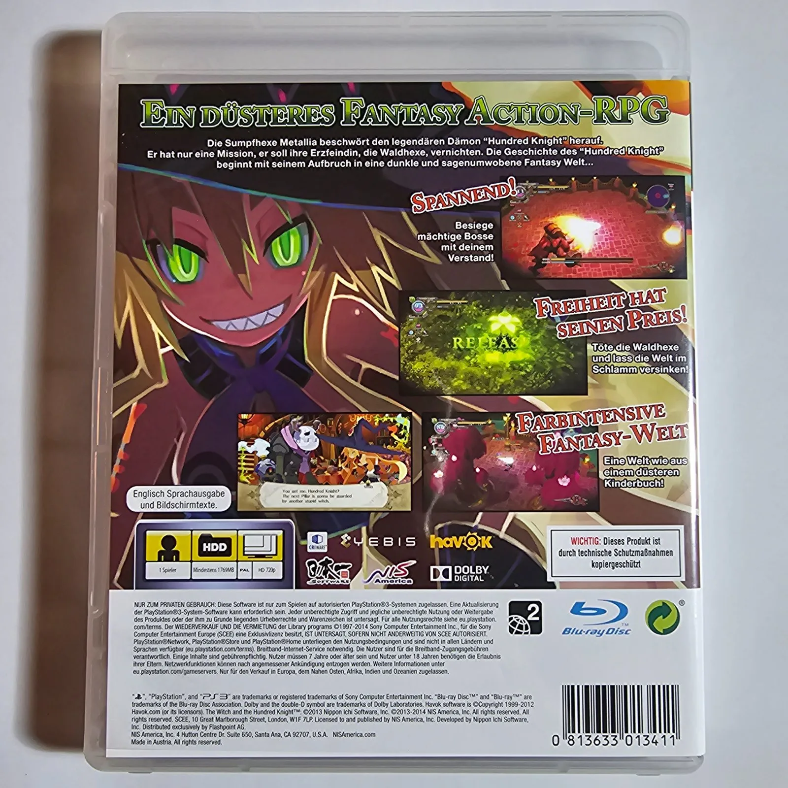 The Witch and the Hundred Knight PlayStation 3 – Bild 2