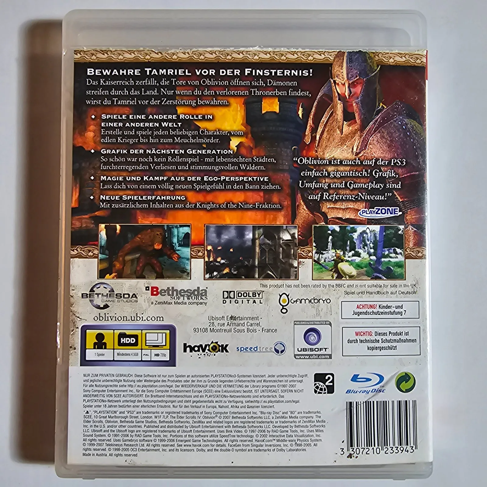 The Elder Scrolls IV Oblivion PlayStation 3 – Bild 2