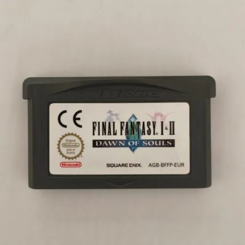 Final Fantasy I & II Dawn of Souls Nintendo Game Boy Advance