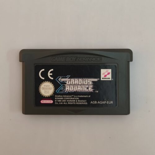 Gradius Advance Game Boy Advance
