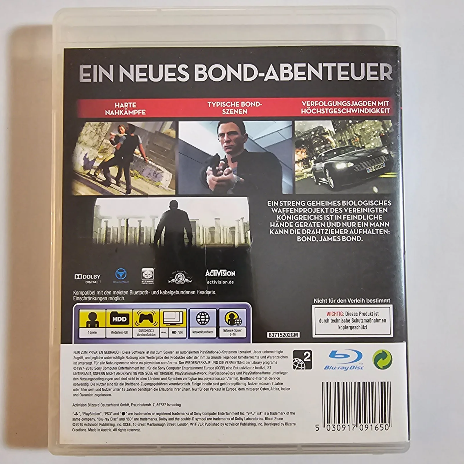 Blood Stone 007 PlayStation 3 – Bild 2