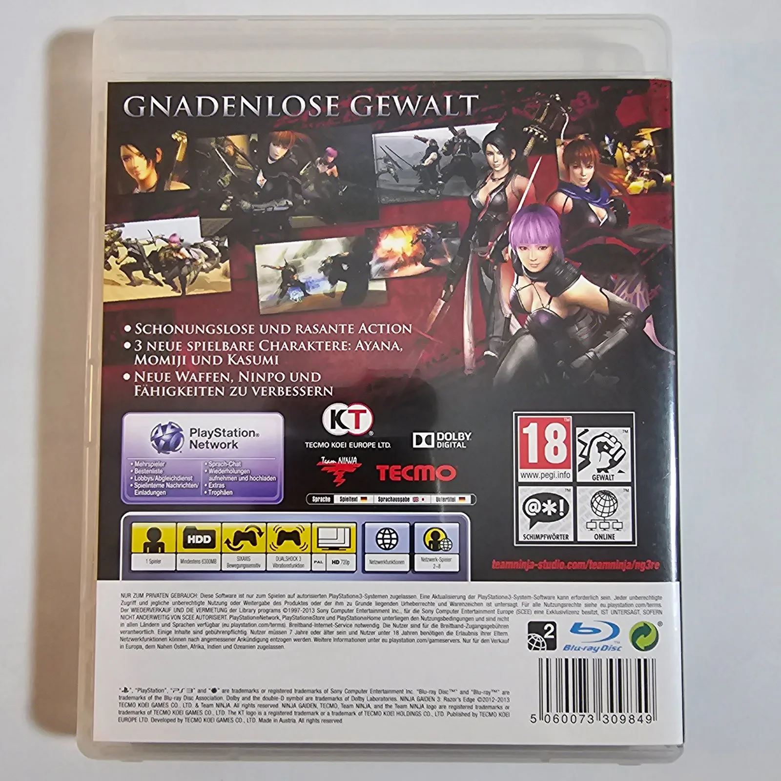 Ninja Gaiden 3 Razor's Edge PlayStation 3 – Bild 2