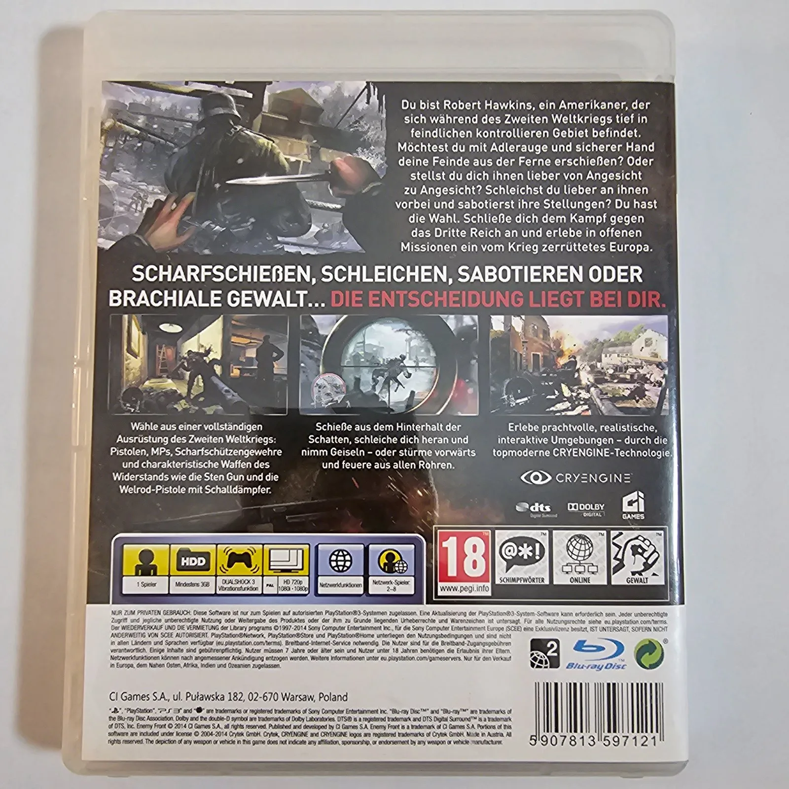 Enemy Front PlayStation 3 – Bild 2