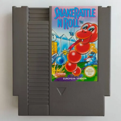 Snake Rattle n Roll Nintendo NES