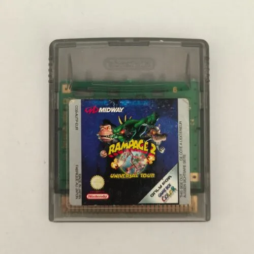 Rampage 2 Universal Tour Nintendo Game Boy Color