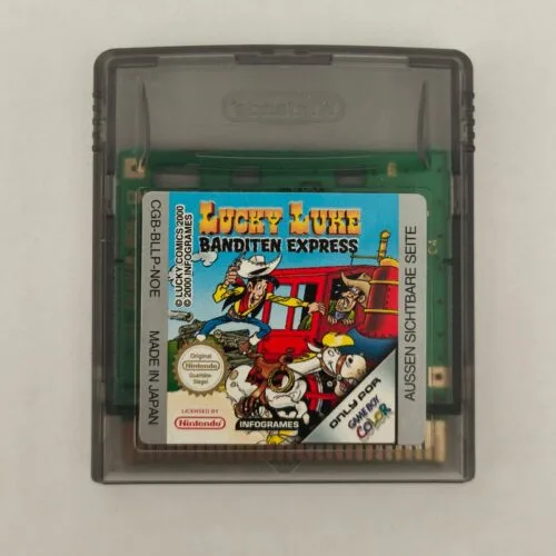Lucky Luke Banditen Express Game Boy Color
