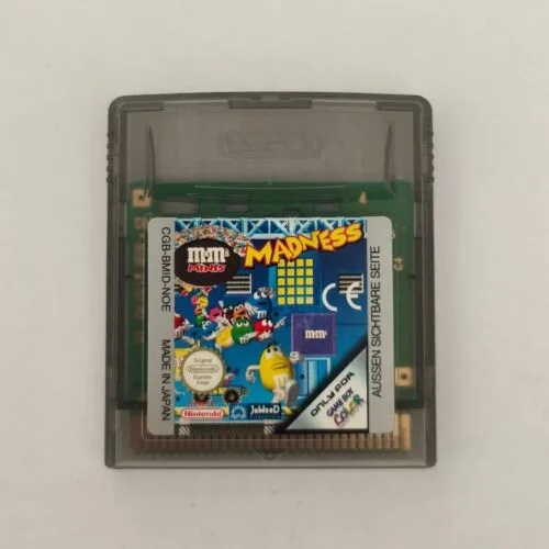 M&M’s Minis Madness Nintendo Game Boy Color