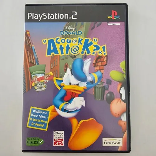 Disney Donald Duck Quack Attack PlayStation 2