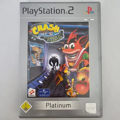 Crash Bandicoot The Wrath of Cortex PlayStation 2 Platinum