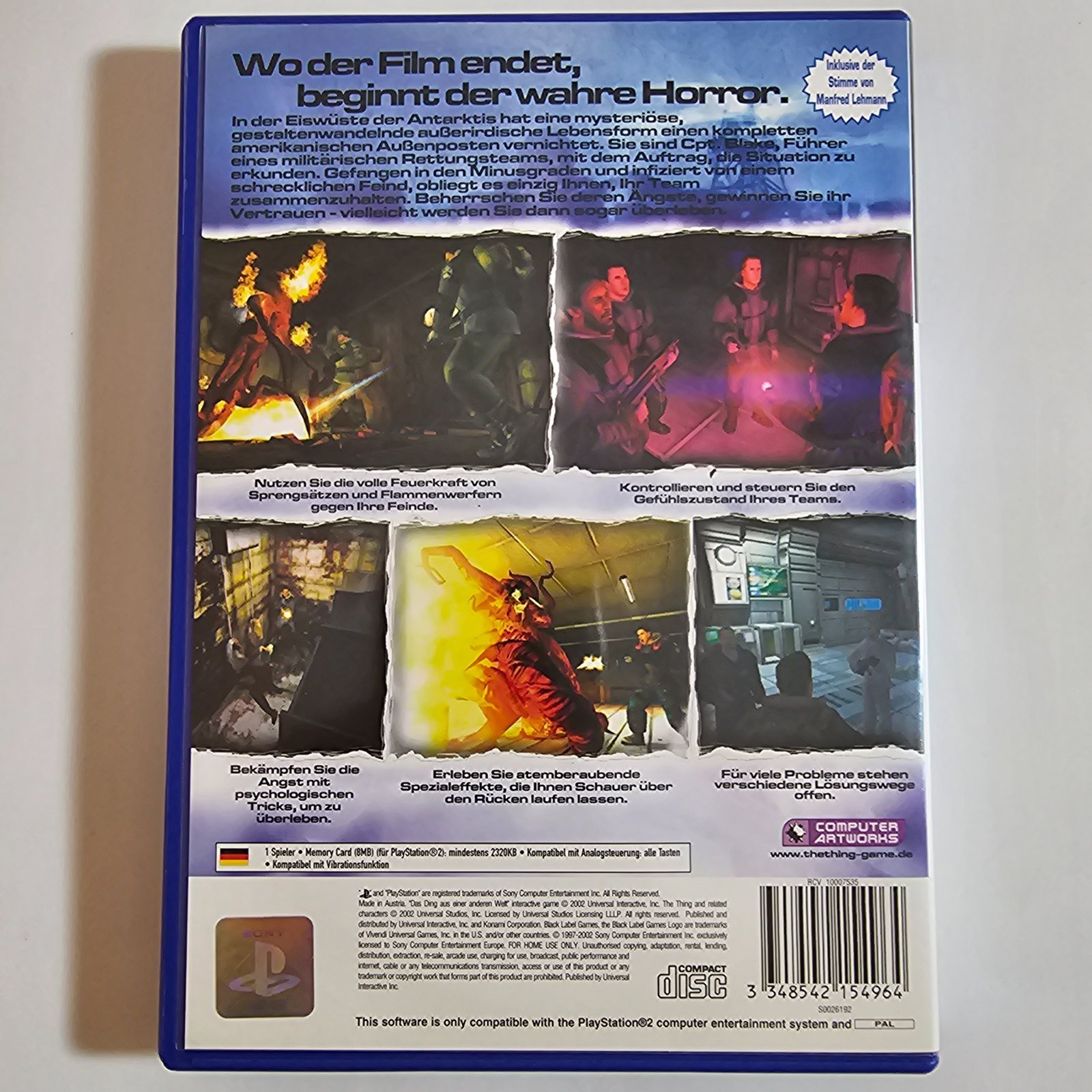 Das Ding aus einer anderen Welt PlayStation 2 – Bild 2