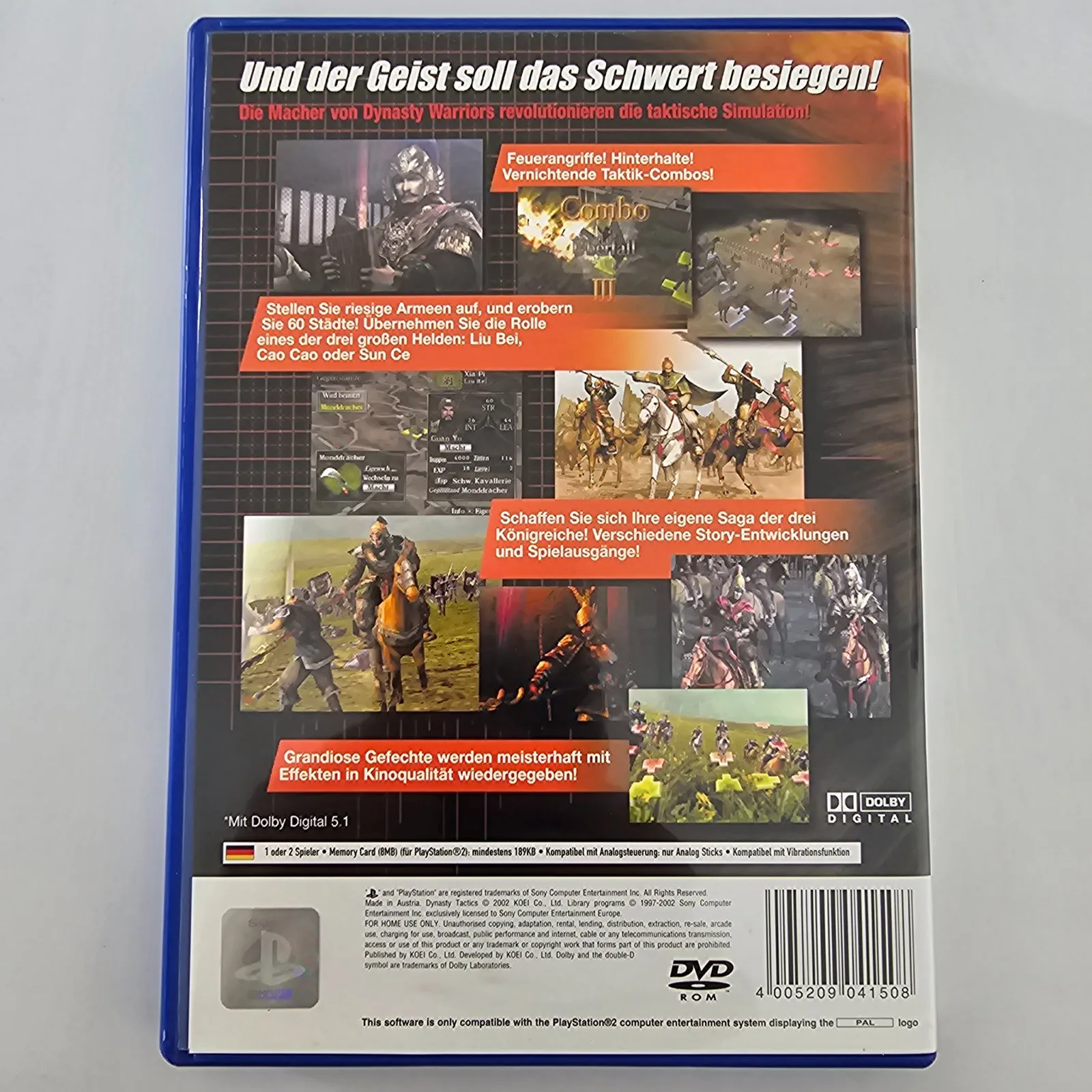 Dynasty Tactics PlayStation 2 – Bild 2