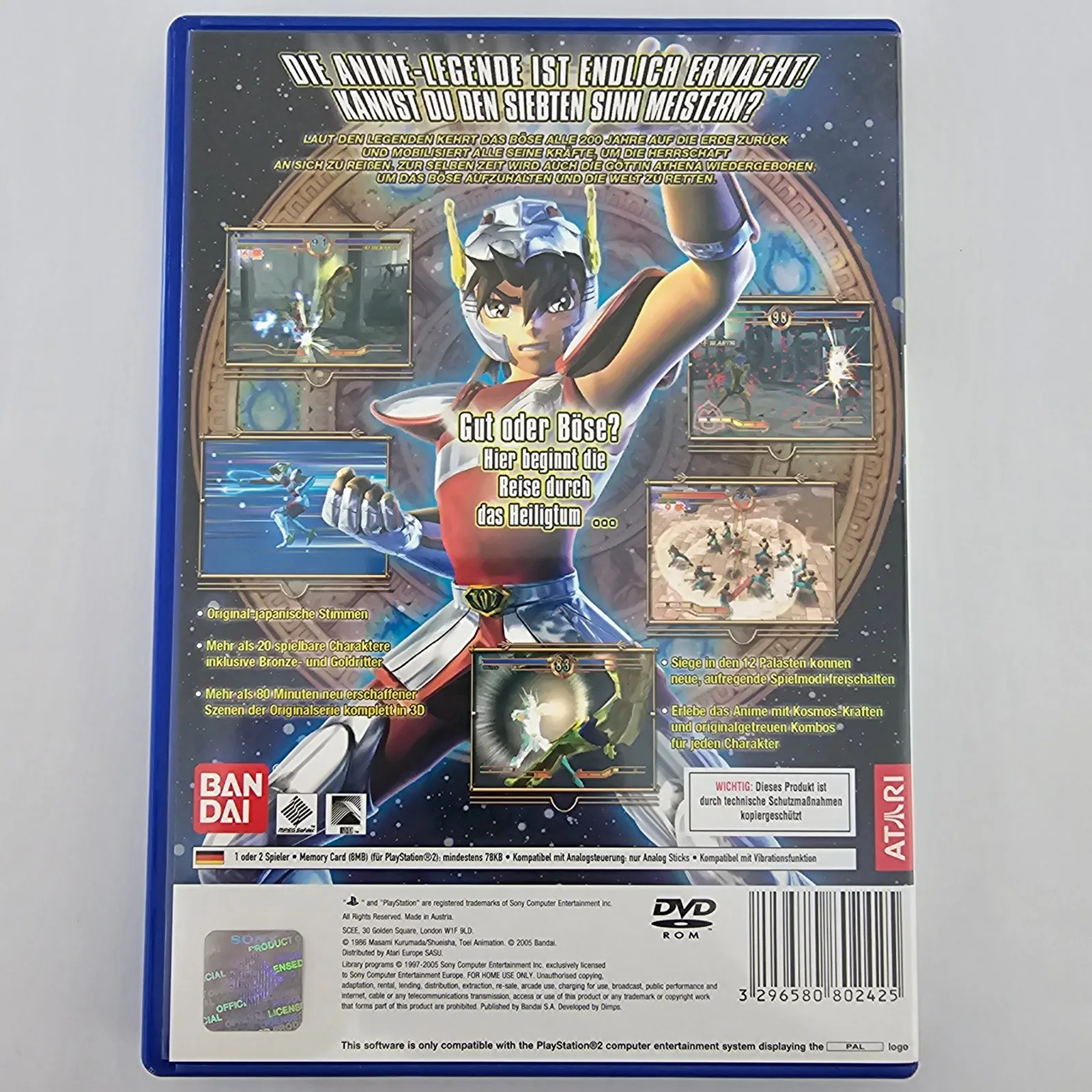 Saint Seiya Das Heiligtum PlayStation 2 – Bild 2