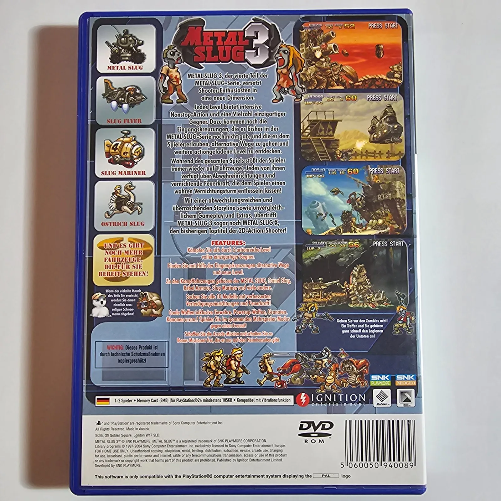 Metal Slug 3 PlayStation 2 – Bild 2