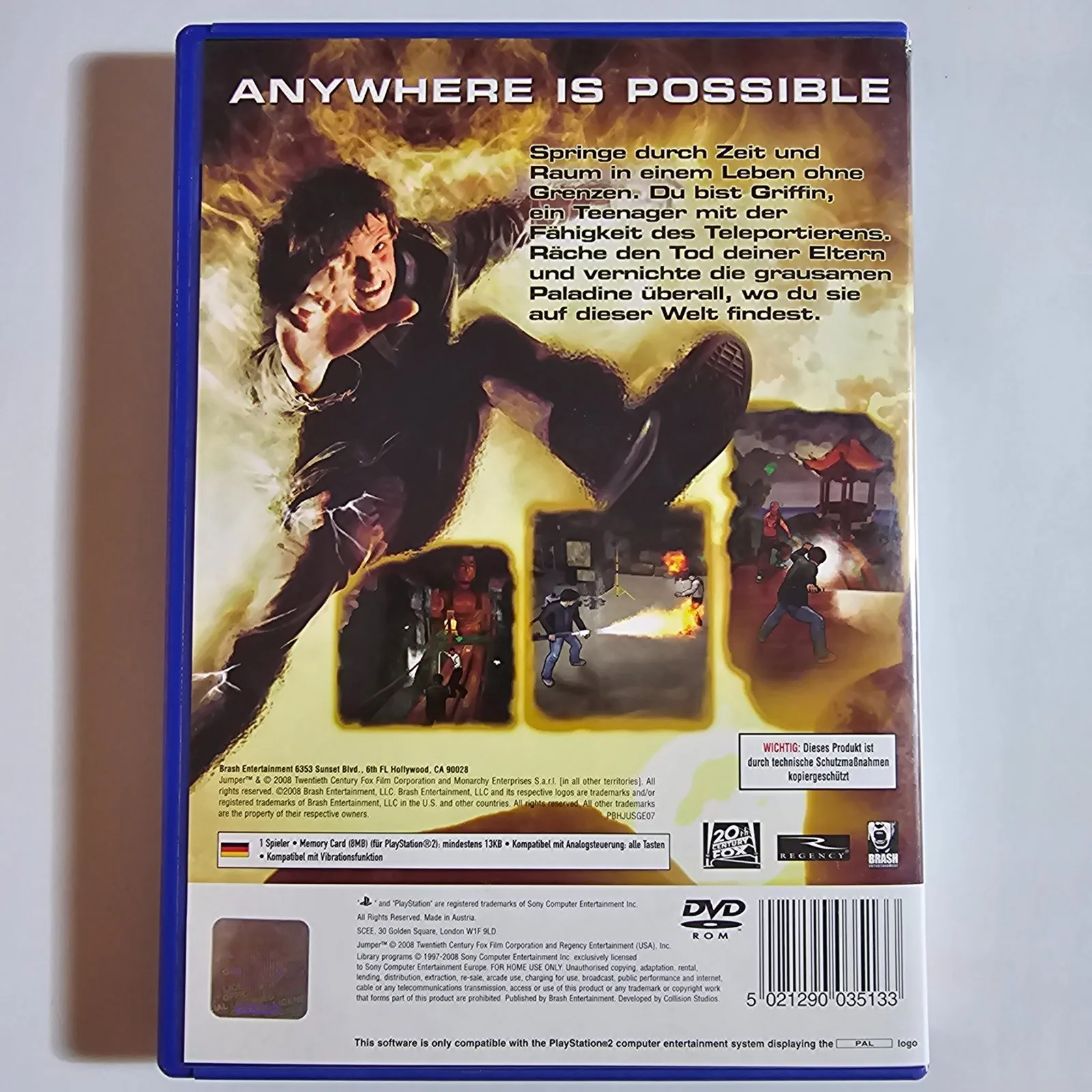Jumper Griffins Story PlayStation 2, Ansicht 2
