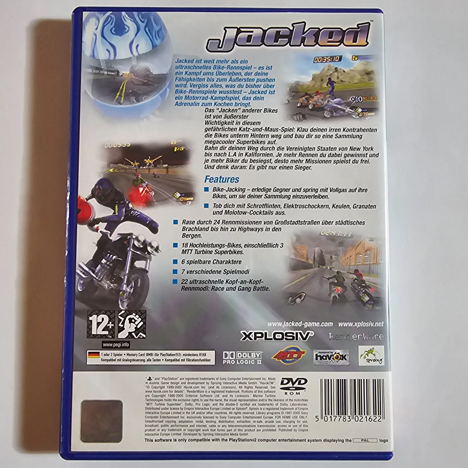 Jacked PlayStation 2, Ansicht 2