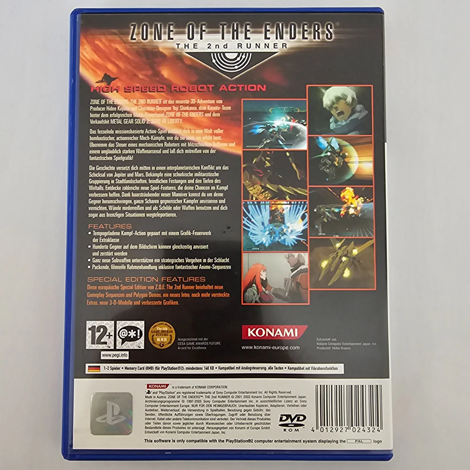Zone of the Enders The 2nd Runner Special Edition PlayStation 2 – Bild 2