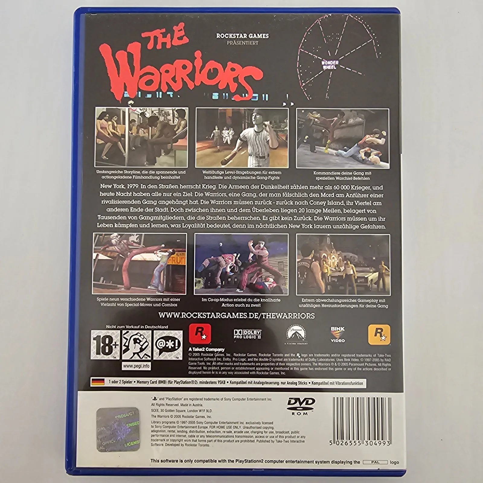The Warriors PlayStation 2 – Bild 2