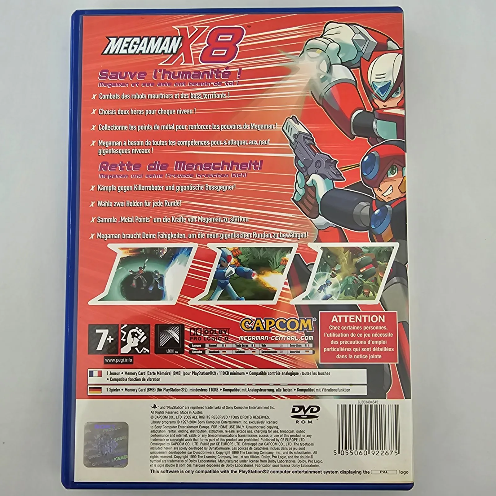 Mega Man X8 PlayStation 2, Ansicht 2