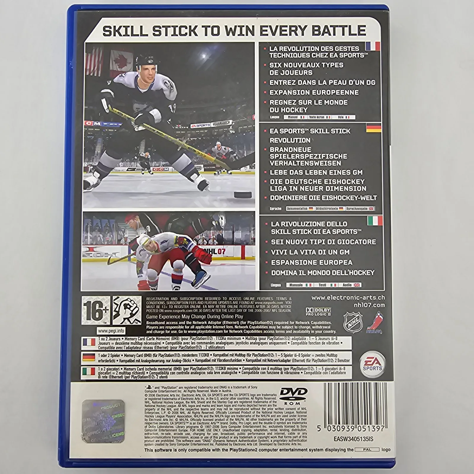 NHL 07 PlayStation 2, Ansicht 2