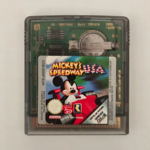 Mickey’s Speedway USA Game Boy Color