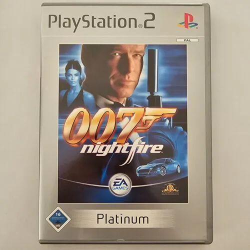 007 Nightfire PlayStation 2 Platinum