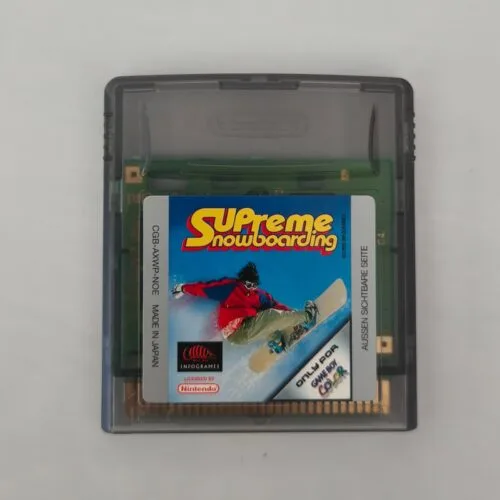 Supreme Snowboarding Game Boy Color