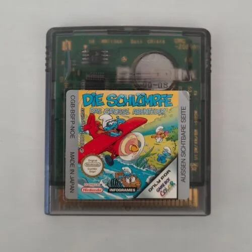 Die Schlümpfe Das grosse Abenteuer Game Boy Color