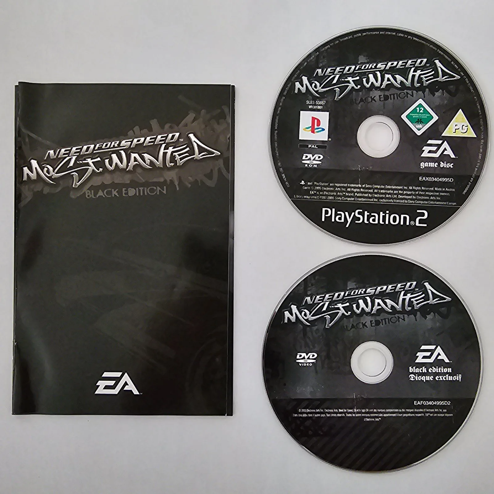 Need for Speed Most Wanted Black Edition PlayStation 2, Ansicht 3