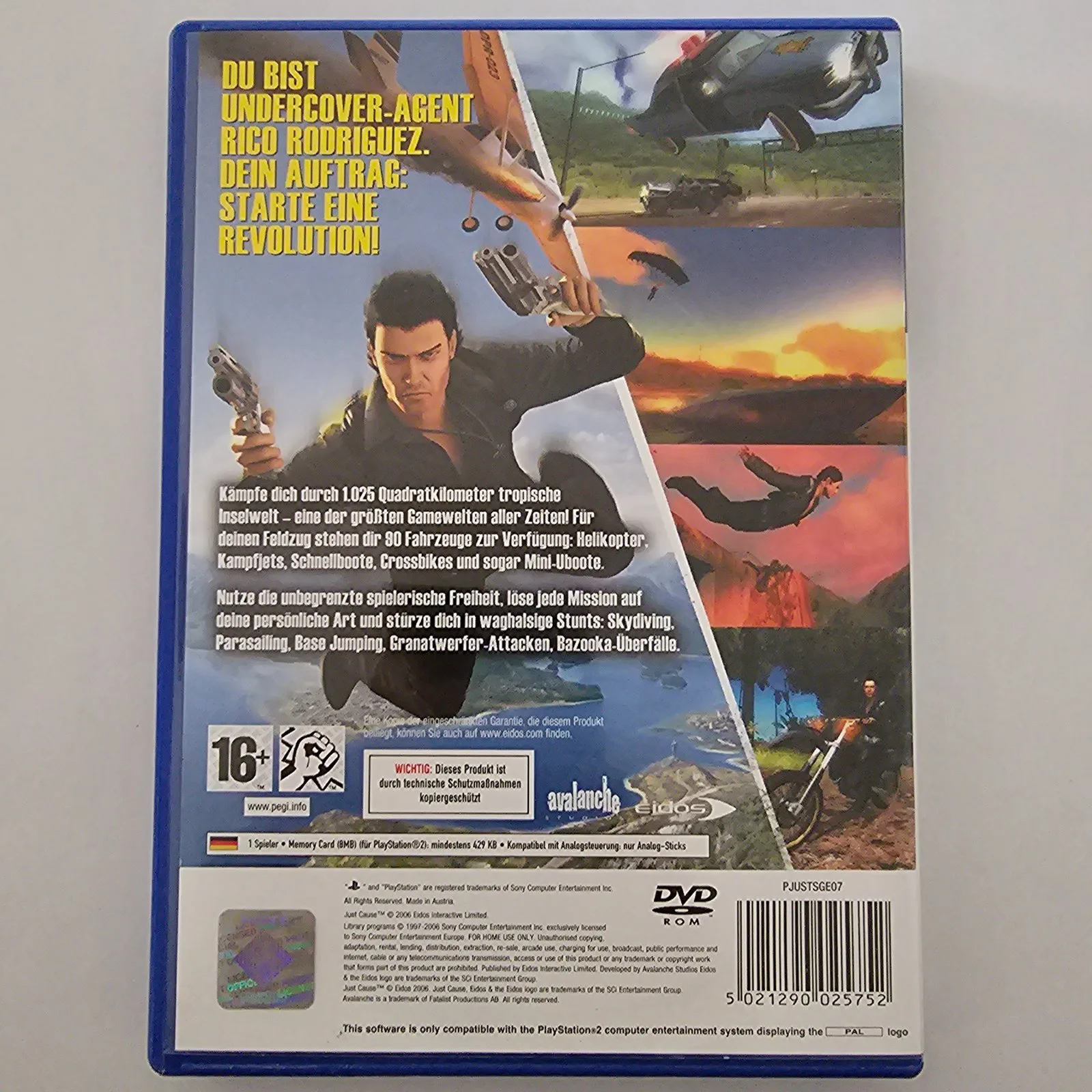 Just Cause PlayStation 2, Ansicht 2