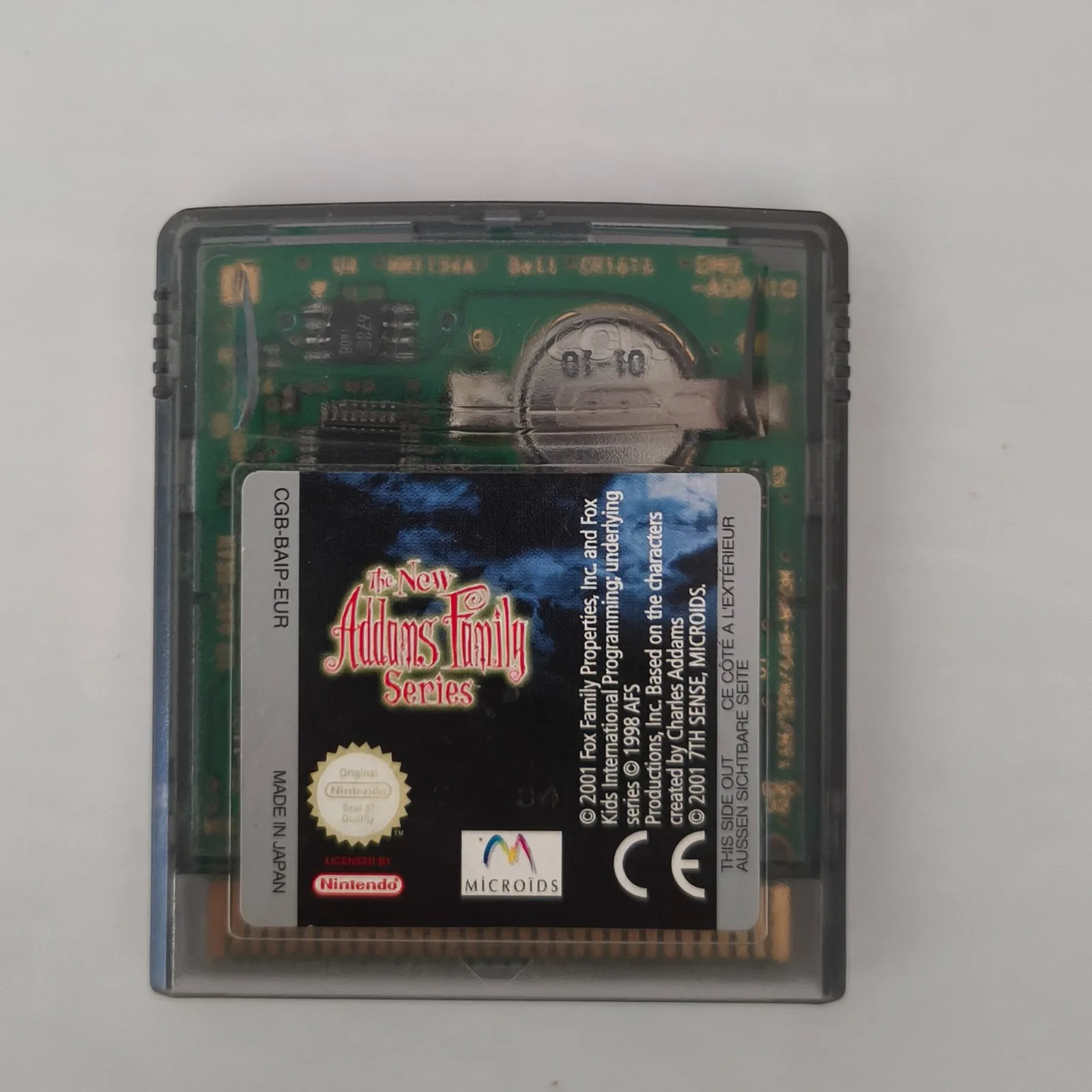 The New Addams Family Series Game Boy Advance